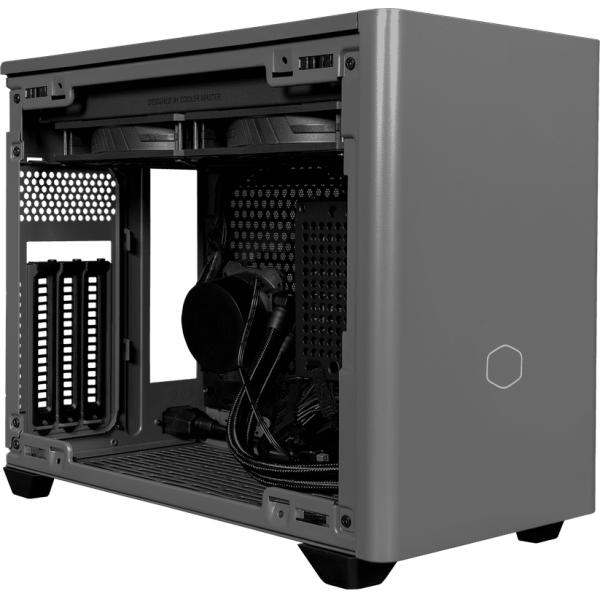 Cooler Master NR200P-MCNN85-SL0 MasterBox NR200P MAX Black/Gray, Mini-ITX, USB 3.2 Gen 1, 2x 2.5"