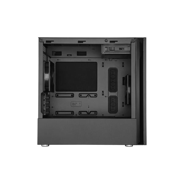 Cooler Master MCS-S400-KG5N-S00 Silencio S400 with TG window, Mini-Tower, mATX, 4x 2.5", Black