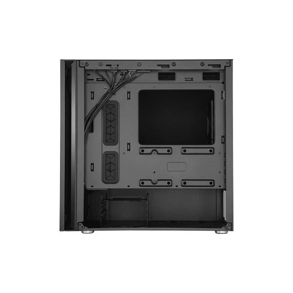 Cooler Master MCS-S400-KG5N-S00 Silencio S400 with TG window, Mini-Tower, mATX, 4x 2.5", Black