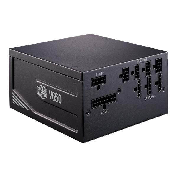 Cooler Master MPY-650V-AFBAG-EU V650 Gold v2, ATX, 650W, Modular, APFC, 135mm, 32 dB (silent), Black