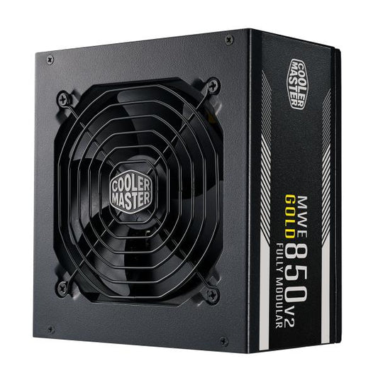 Cooler Master MPE-8501-AFAAG-EU MWE 850 Gold v2, ATX, 850W, Full modular, 120mm HDB, Black