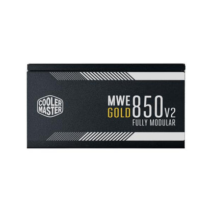 Cooler Master MPE-8501-AFAAG-EU MWE 850 Gold v2, ATX, 850W, Full modular, 120mm HDB, Black