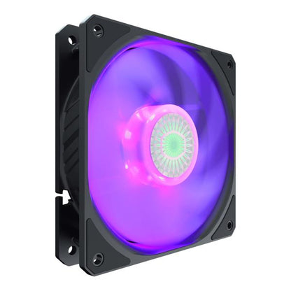 Cooler Master MFX-B2DN-18NPC-R1 SickleFlow 120 RGB, 4-pin, 120mm, Rifle, 650-1800 RPM, 8 - 27 dBa