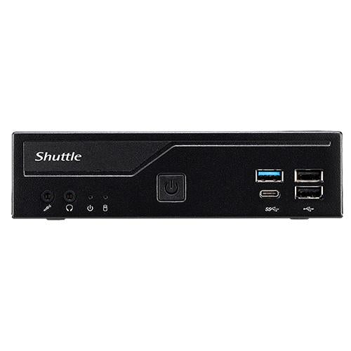 Shuttle DH610 XPC Slim PC Barebone, LGA1700, Intel H610, 2x DDR4 (max.64GB) 1x2.5" bay, M.2, HDMI,