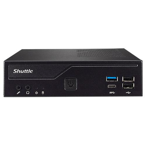 Shuttle DH610 XPC Slim PC Barebone, LGA1700, Intel H610, 2x DDR4 (max.64GB) 1x2.5" bay, M.2, HDMI,