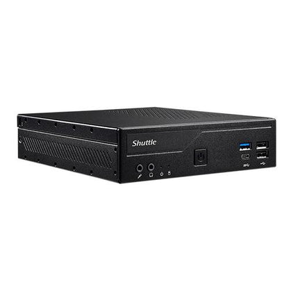 Shuttle DH610 XPC Slim PC Barebone, LGA1700, Intel H610, 2x DDR4 (max.64GB) 1x2.5" bay, M.2, HDMI,