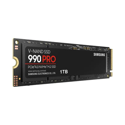 Samsung MZ-V9P1T0BW 990 PRO SSD, 1000 GB, M.2, 7450 MB/s, 1550000 IOPS, 5.4 W