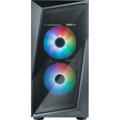 Cooler Master CP320-KGNN-S00 CMP 320, mATX, Midi-Tower, 120mm, Window, ARGB, Black