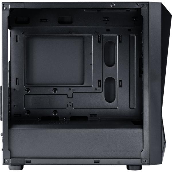 Cooler Master CP320-KGNN-S00 CMP 320, mATX, Midi-Tower, 120mm, Window, ARGB, Black