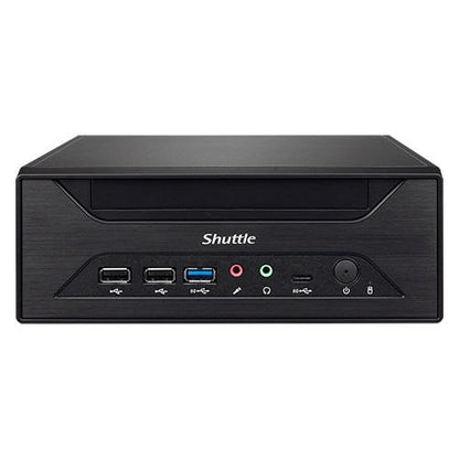 Shuttle XH610 XPC Slim Barebone, LGA1700, Intel H610, HDMI, DP, VGA, 2x COM, 2x LAN, 2x2.5", 24/7