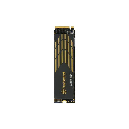 Transcend TS1TMTE250S MTE 250S, 1 TB, M.2 2280, PCIe Gen4x4, NVMe, 3D TLC w/ Dram, Heatsink