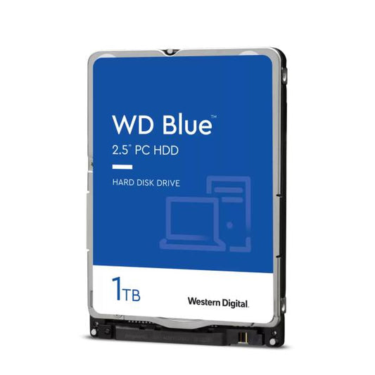 Western Digital WD10SPZX Blue HDD, 2.5", 1 TB, SATA3, 5400 RPM, 128 MB