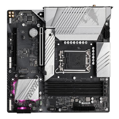 Gigabyte B760M AORUS ELITE AX, Intel, LGA1700, DDR5-SDRAM, 128 GB