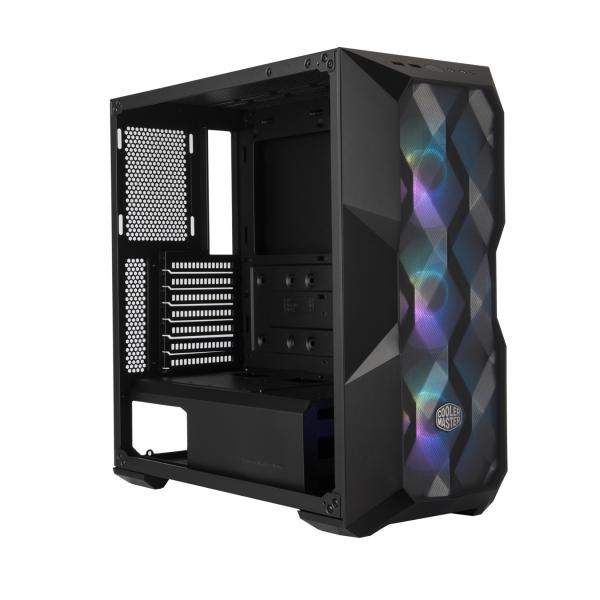 Cooler Master TD500V2-KGNN-S00 MASTERBOX TD500 MESH V2 Black, ATX, Midi-Tower, 3x 120mm ARGB