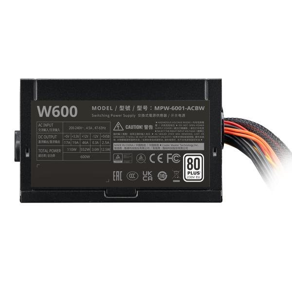 Cooler Master MPW-6001-ACBW-BEU Elite NEX W600 230V, ATX, 600W