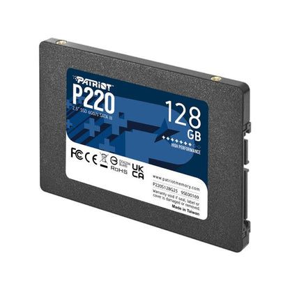 Patriot P220S128G25 P220 SSD, 128 GB 2.5", SATA3, 6 Gbps