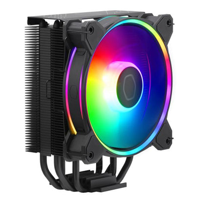 Cooler Master RR-S4KK-20PA-R1 Hyper 212 Halo Black, ARGB, 120 mm, Intel/ AMD, 27 dBa (max)