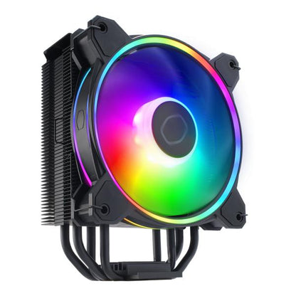 Cooler Master RR-S4KK-20PA-R1 Hyper 212 Halo Black, ARGB, 120 mm, Intel/ AMD, 27 dBa (max)