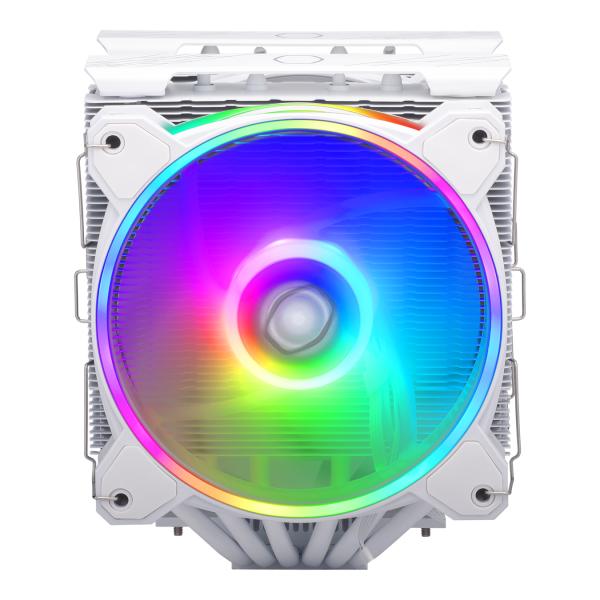 Cooler Master RR-D6WW-20PA-R1 Hyper 622 Halo White, 6-heatpipe, 2x 120mm ARGB, 27 dBa (max)