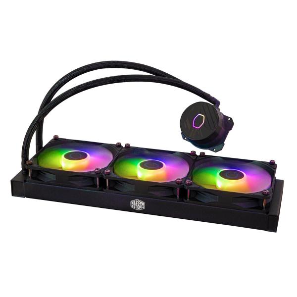 Cooler Master MLW-D36M-A18PZ-R1 MASTERLIQUID 360L Core ARGB, 4-pin, 3x 120mm ARGB, 27 dBa (max)