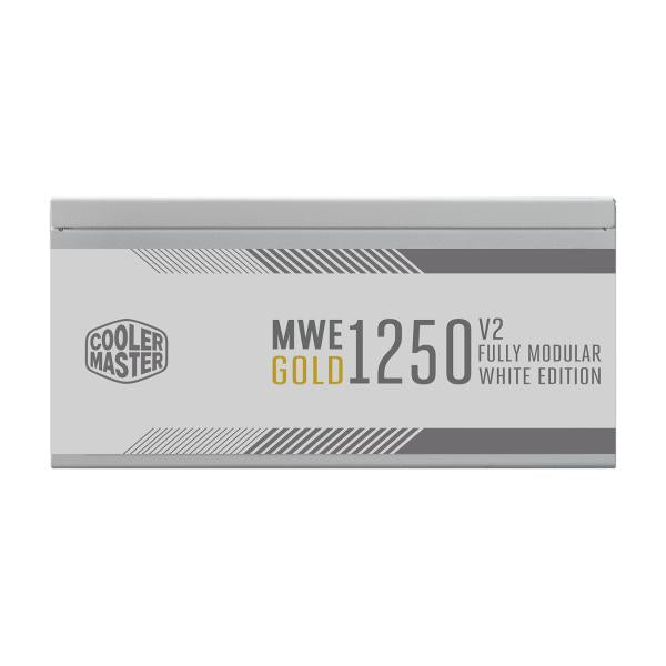 Cooler Master MPE-C501-AFCAG-3GEU MWE Gold V2 White, ATX3.0, 1250W, 90%, 140mm, 3x PCIe 6+2, 12x SAT