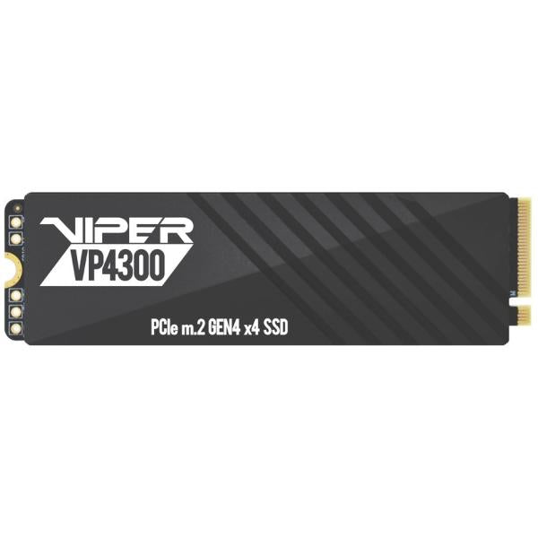 Patriot VP4300L1TBM28H Viper VP4300 Lite SSD, 1TB, M.2 2280, PCIe Gen4 x4, 7400 MB/s, 800K IOPS