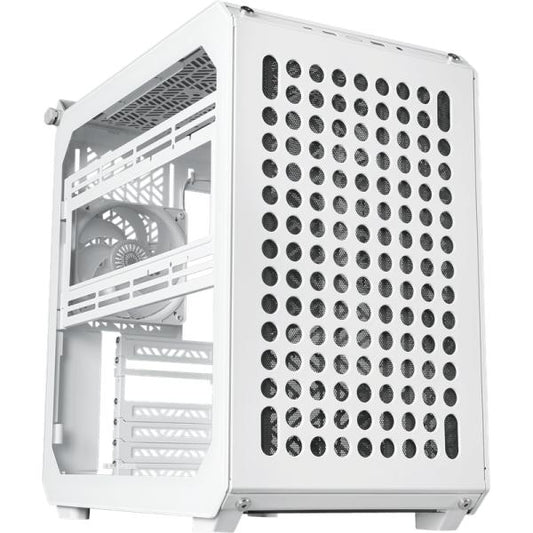 Cooler Master Q500-WGNN-S00 Qube 500 Flatpack White, ATX, USB 3.2, 120/140 mm, Water-cooling ready