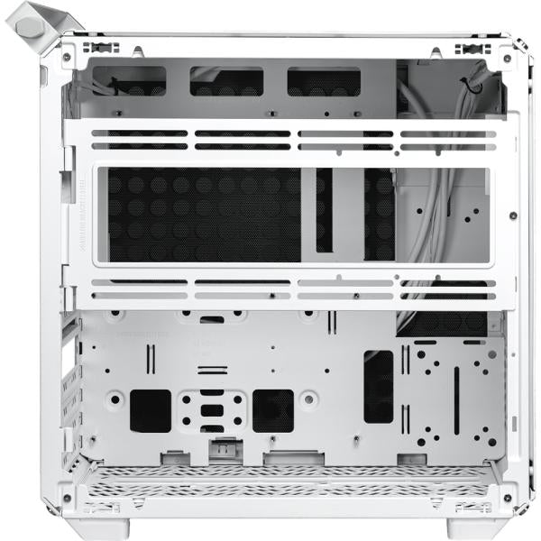 Cooler Master Q500-WGNN-S00 Qube 500 Flatpack White, ATX, USB 3.2, 120/140 mm, Water-cooling ready