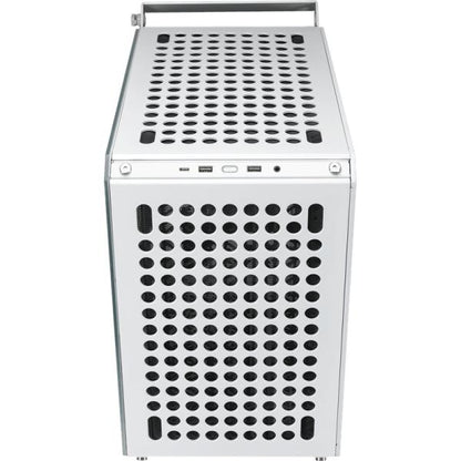 Cooler Master Q500-WGNN-S00 Qube 500 Flatpack White, ATX, USB 3.2, 120/140 mm, Water-cooling ready