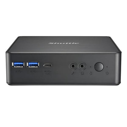 Shuttle NC40U XPC Nano PC NC40U Mini PC barebone, Intel Celeron 7305U, 6x USB3.2, 2x M.2, LAN, 24/7