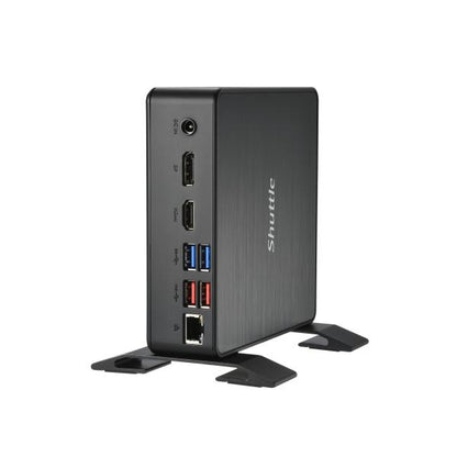 Shuttle NC40U3 XPC Nano PC, Intel Core i3-1215U, 1x HDMI, 1x DP,1xUSB-C/DP, 6x USB3.2, 1x 2.5