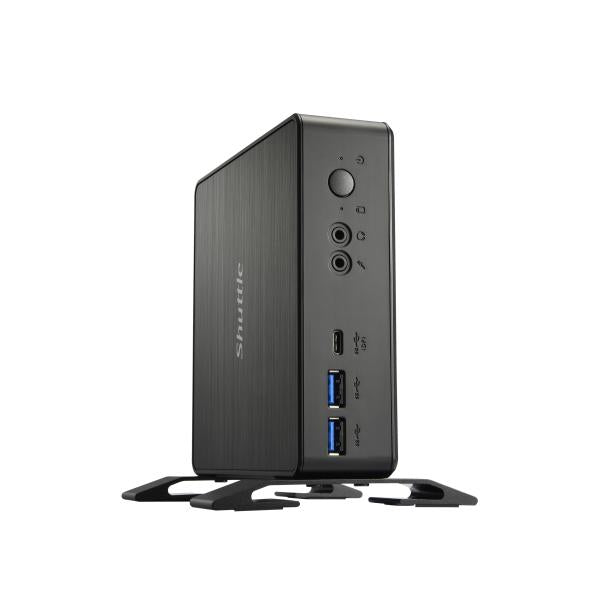 Shuttle NC40U5 XPC Nano Mini PC barebone, Intel Core i5-1235U, 6x USB3.2, 2x M.2, LAN, 24/7, 65W