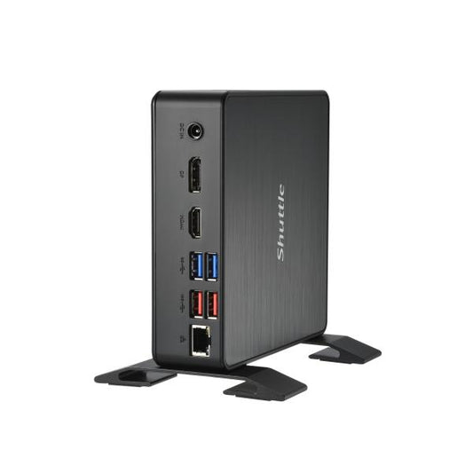 Shuttle NC40U7 XPC Nano PC NC40U7, Intel Core i7-1255U, 1x HDMI, 1x DP,1xUSB-C/DP, 6x USB3.2, 1x 2.5