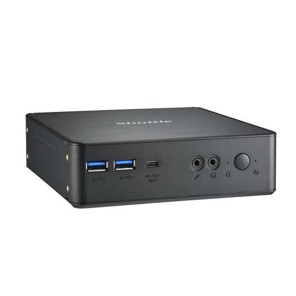 Shuttle NC40U7 XPC Nano PC NC40U7, Intel Core i7-1255U, 1x HDMI, 1x DP,1xUSB-C/DP, 6x USB3.2, 1x 2.5