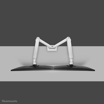 Neomounts DS70S-950WH2 Full-motion desk mount for two screens up to 35", Silver