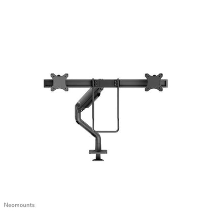 Neomounts DS75S-950BL2 Full-motion desk mount for two screens up to 27", 8kg, Black