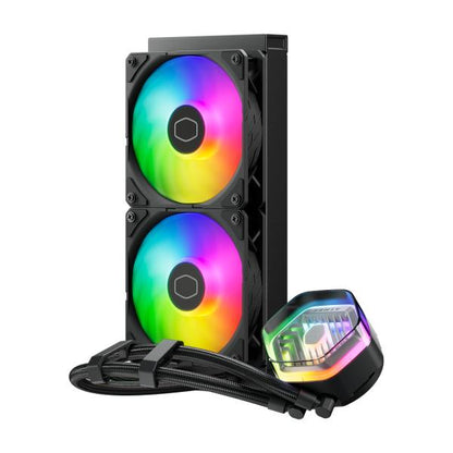 Cooler Master MLX-D24M-A25PZ-R1 MasterLiquid 240 Atmos ARGB, 4-pin, 12 dBa (max) 690-2500 RPM ± 1