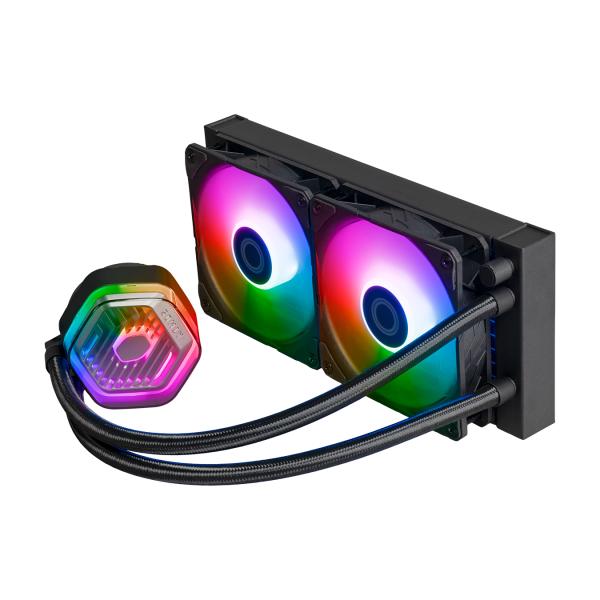 Cooler Master MLX-D24M-A25PZ-R1 MasterLiquid 240 Atmos ARGB, 4-pin, 12 dBa (max) 690-2500 RPM ± 1