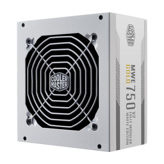 Cooler Master MPE-7501-AFAAG-3GEU MWE Gold V2 EU, 750W, APFC, 12VHPWR, =90%, 120mm HDB, White