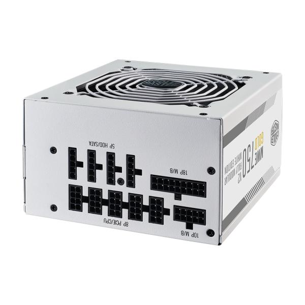 Cooler Master MPE-7501-AFAAG-3GEU MWE Gold V2 EU, 750W, APFC, 12VHPWR, =90%, 120mm HDB, White