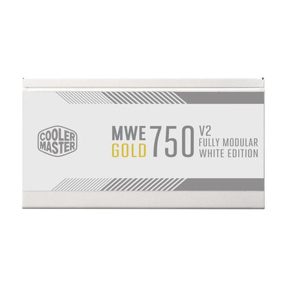 Cooler Master MPE-7501-AFAAG-3GEU MWE Gold V2 EU, 750W, APFC, 12VHPWR, =90%, 120mm HDB, White