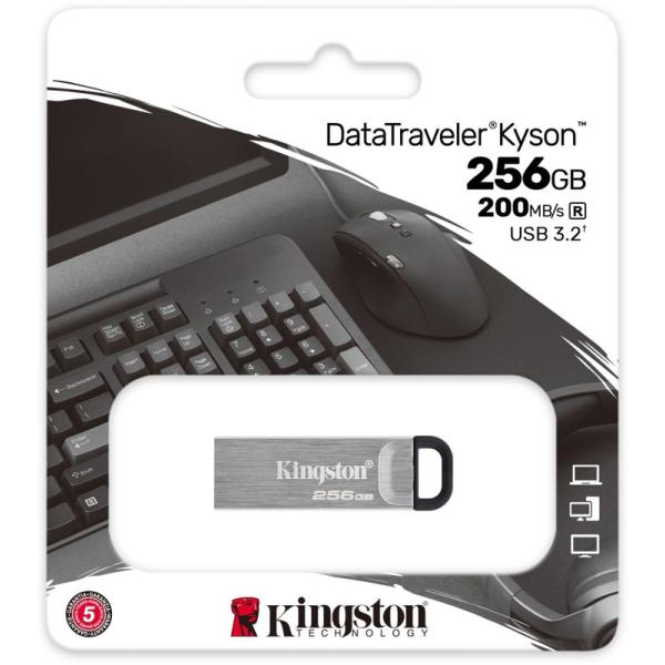 Kingston DTKN/256GB DataTraveler Kyson, 256 GB, USB 3.2, 200/ 60 MB/s