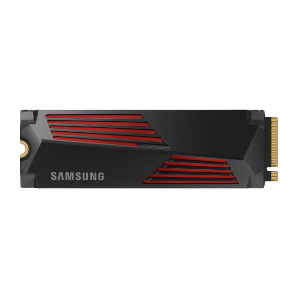 Samsung MZ-V9P4T0CW 990 Pro SSD, 4 TB, M.2 NVME, 7450 MB/s, Heatsink