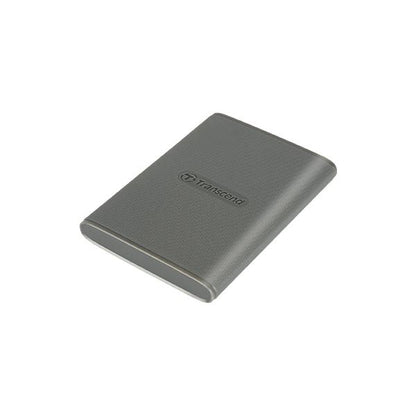 Transcend TS1TESD360C ESD360C External SSD, 1TB, USB 20Gbps, Type C, 2000 MB/s, 3D NAND, Gray