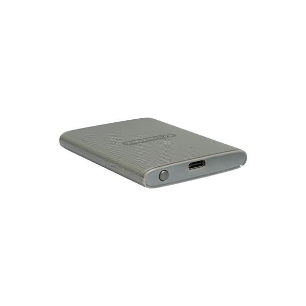 Transcend TS1TESD360C ESD360C External SSD, 1TB, USB 20Gbps, Type C, 2000 MB/s, 3D NAND, Gray