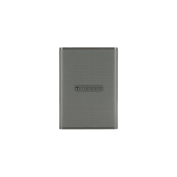 Transcend TS1TESD360C ESD360C External SSD, 1TB, USB 20Gbps, Type C, 2000 MB/s, 3D NAND, Gray