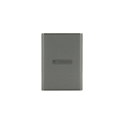 Transcend TS1TESD360C ESD360C External SSD, 1TB, USB 20Gbps, Type C, 2000 MB/s, 3D NAND, Gray