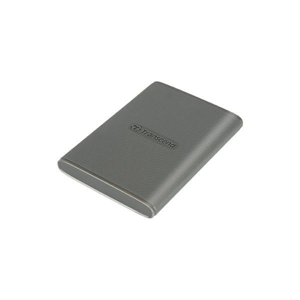 Transcend TS2TESD360C ESD360C External SSD, 2TB, USB 20Gbps, Type C, 2000 MB/s, 3D NAND, Gray