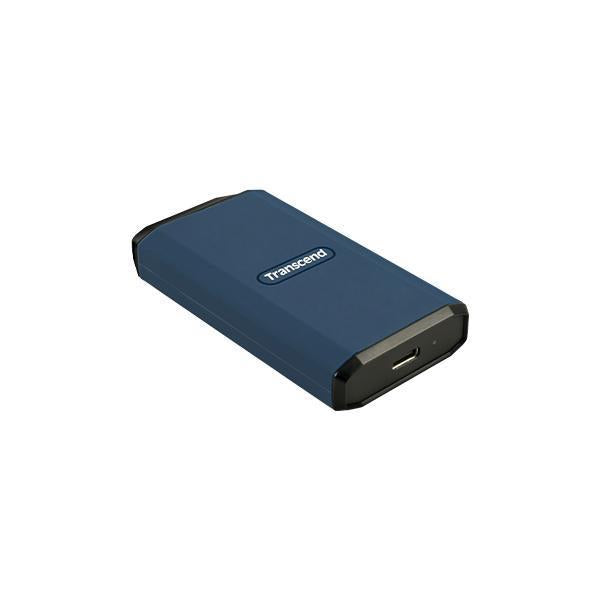 Transcend TS4TESD410C ESD410C External SSD, 4 TB, USB Type-C, 20Gbps, 2000 MB/s, blue