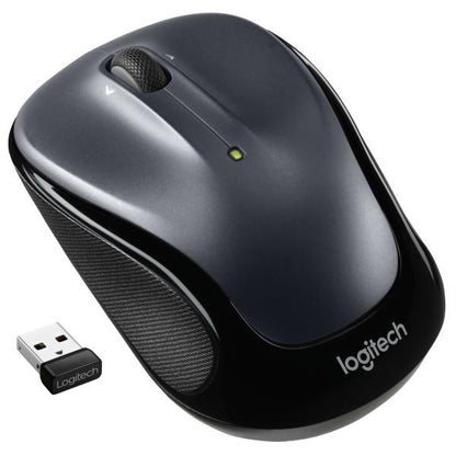 Logitech 910-006812 M325s Wireless Mouse, Ambidextrous, Optical, RF Wireless, 1000 DPI, Black